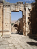 Entrance to the Temple of Bacchus in Baalbek